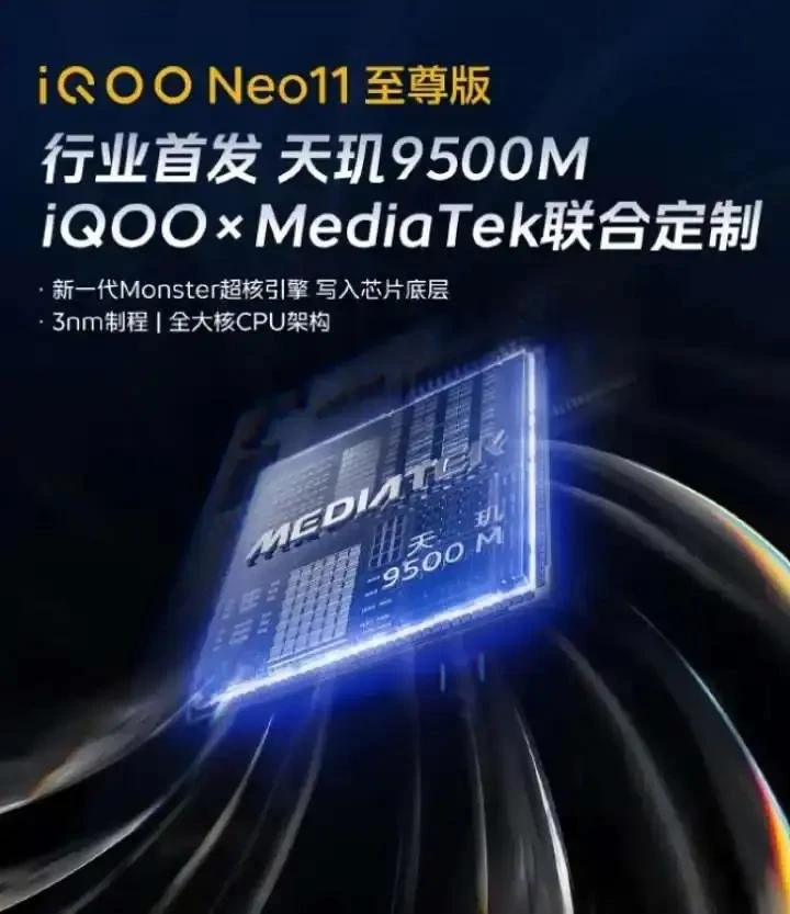 iQOO Neo 11 Ultra отримає новий Dimensity 9500M і 2K-дисплей 3 iQOO Neo 11 Ultra, iQOO Neo 11 Ultra характеристики, Dimensity 9500M, iQOO Neo 11 Ultra дата виходу, iQOO Neo 11 Ultra дисплей, iQOO Neo 11 Ultra 2K