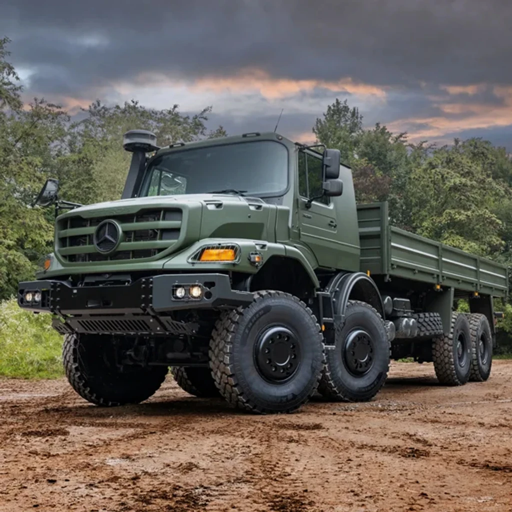 Шасі Mercedes-Benz Zetros, на якому виготовлятимуть українські САУ Марта